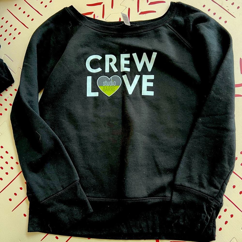 Studio Barre Crew Love Pullover
